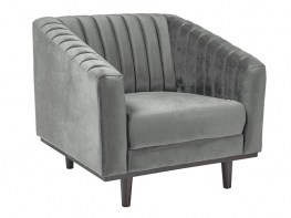 ASPREY1VSZ14 FOTEL-ASPREY-1-VELVET-SZARY-BLUVEL-14-WENGE